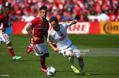 at Toyota Stadium on March 6, 2016 in Frisco, Texas.