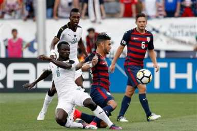 SOCCER: JUl 01 USA v Ghana