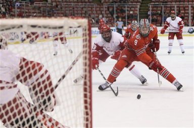 COLLEGE HOCKEY: MAR 17 Big Ten Men’s Tournament – Ohio State v Wisconsin