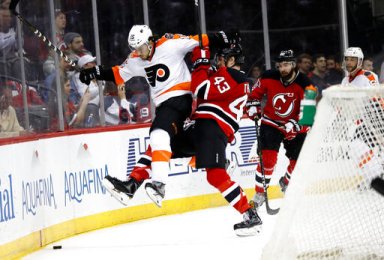 Flyers Devils Hockey