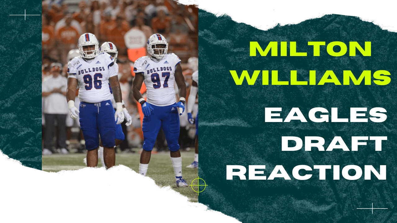 2021 NFL draft: Eagles select Milton Williams in 3rd round