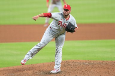 MLB: AUG 23 Phillies at Braves