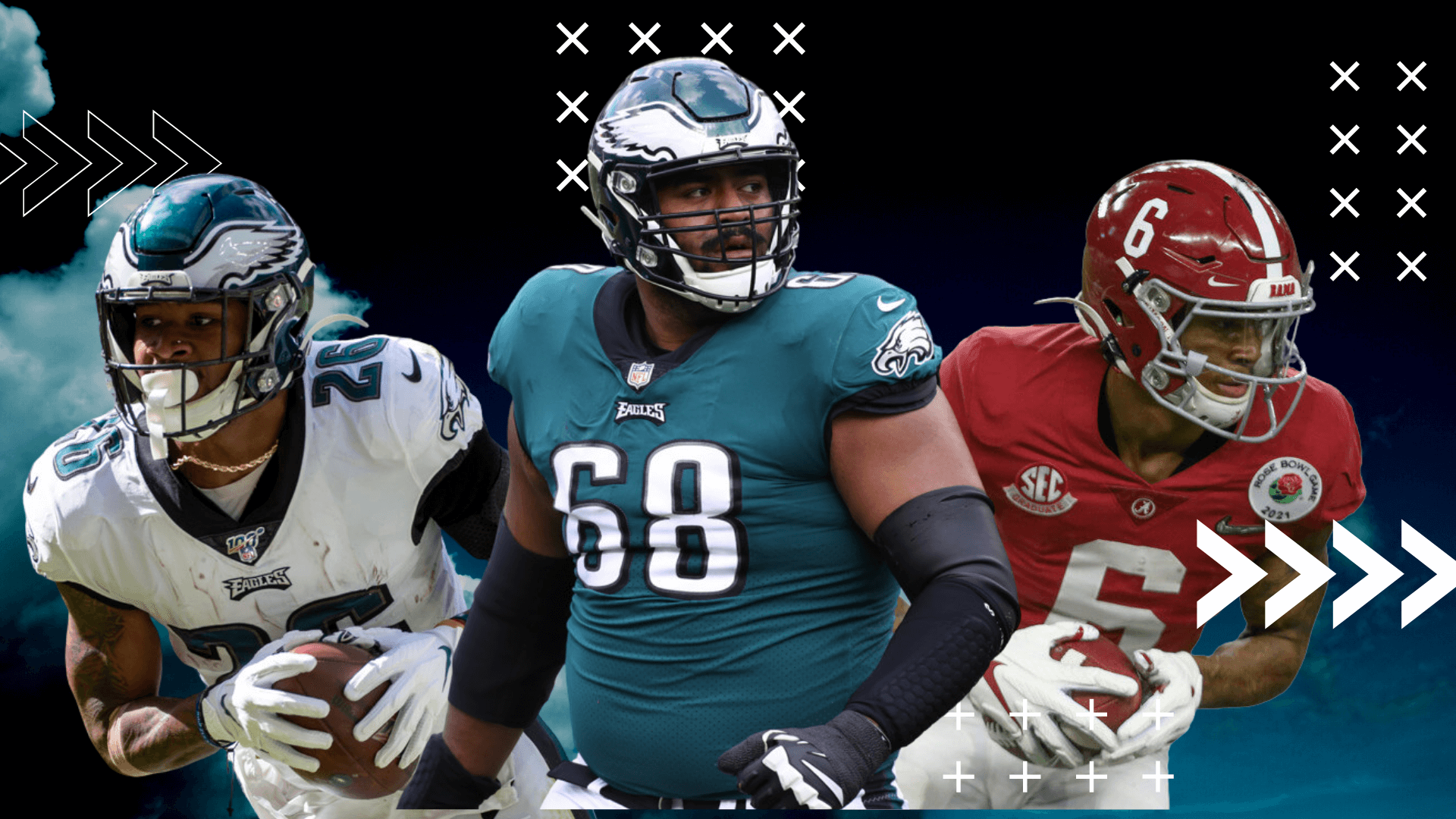 Ranking the top 25 Eagles under age 25: The Final Five