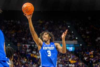 COLLEGE BASKETBALL: FEB 18 Kentucky at LSU