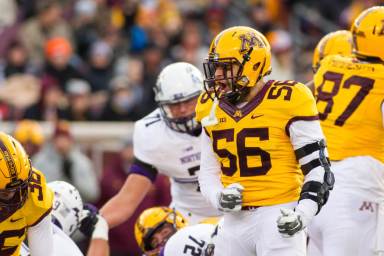 NCAA FOOTBALL: NOV 19 Northwestern at Minnesota