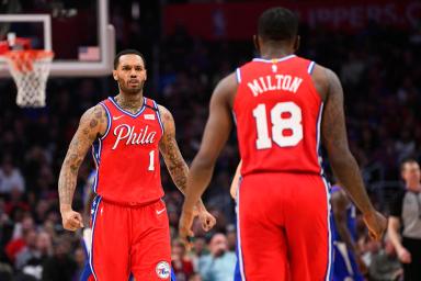 NBA: MAR 01 76ers at Clippers