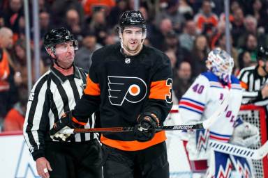 NHL: FEB 28 Rangers at Flyers