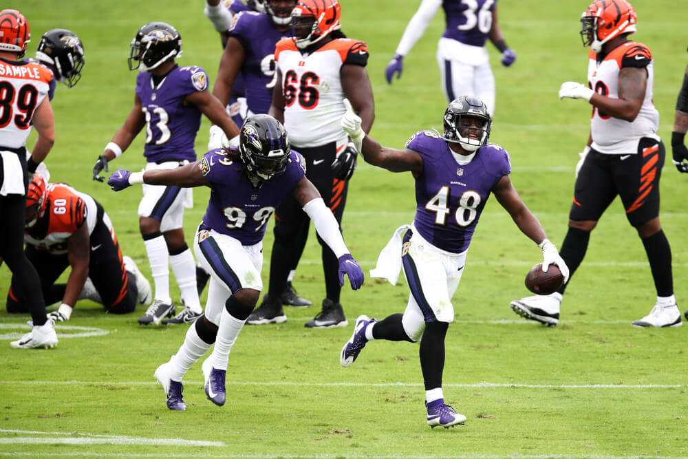 NFL: OCT 11 Bengals at Ravens