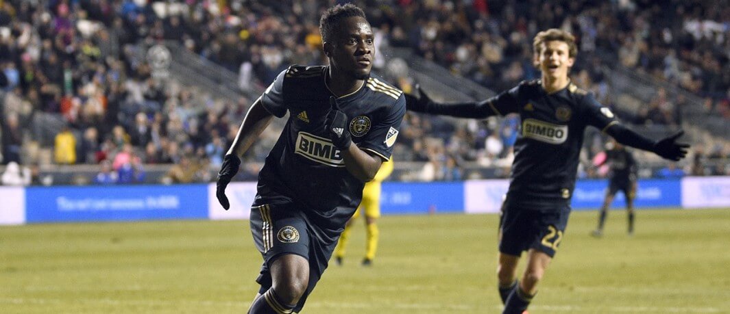 David Accam – Philadelphia Union – Celebration