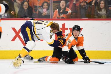 NHL: DEC 19 Predators at Flyers