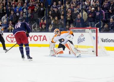 NHL: DEC 23 Flyers at Blue Jackets