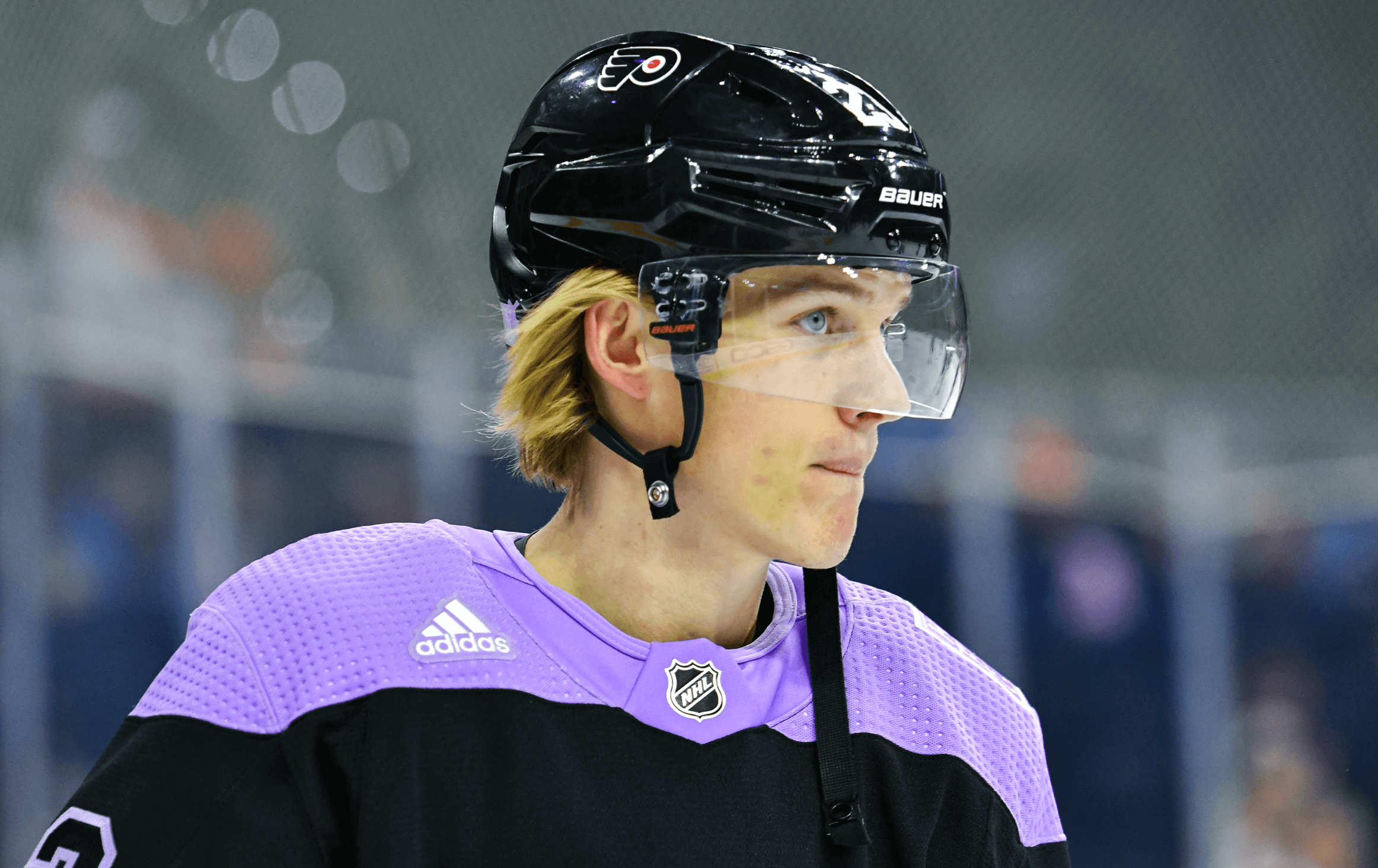 Oskar Lindblom is helping push the Flyers' second line to new heights