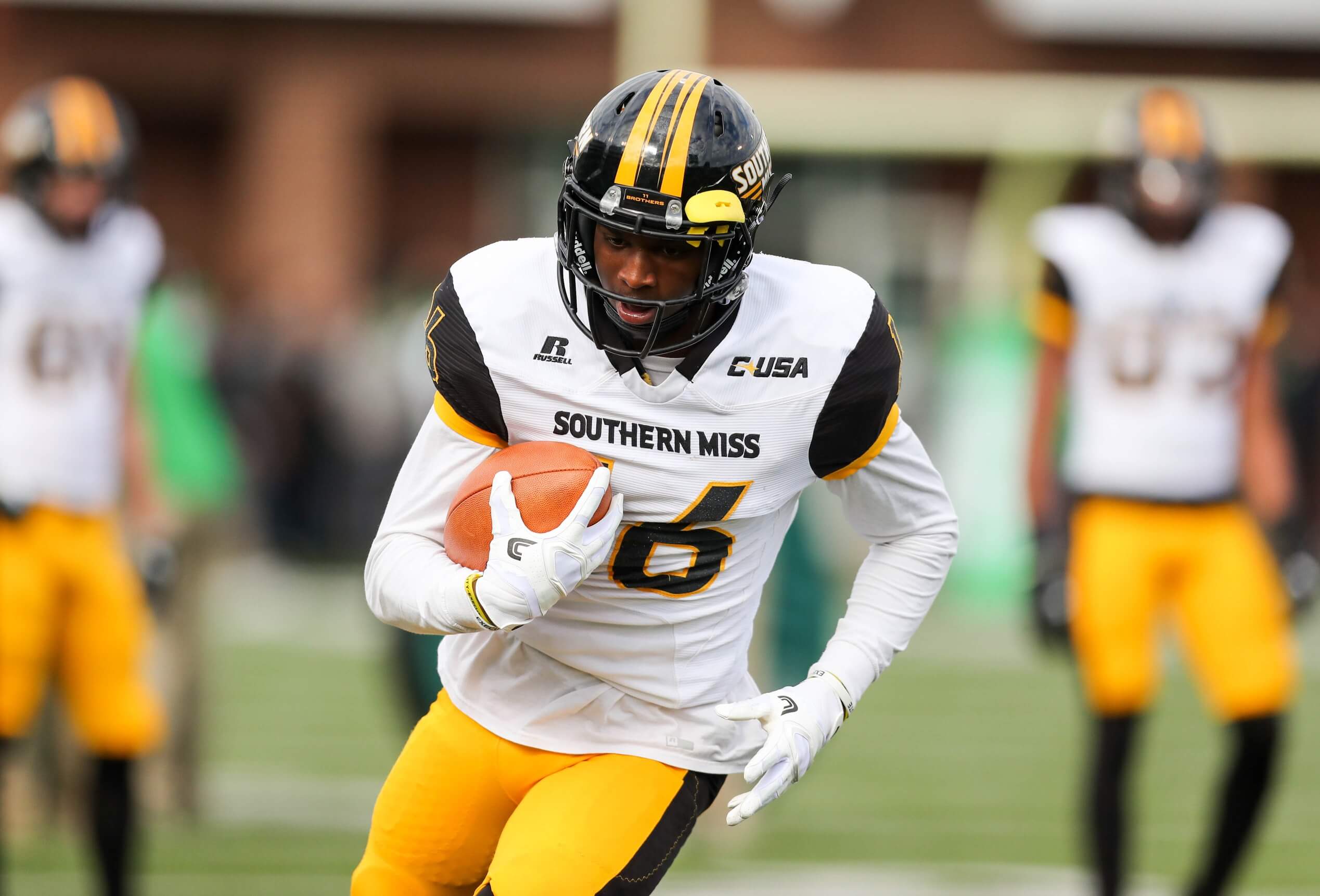 Southern Miss' Quez Watkins selected by the Philadelphia Eagles