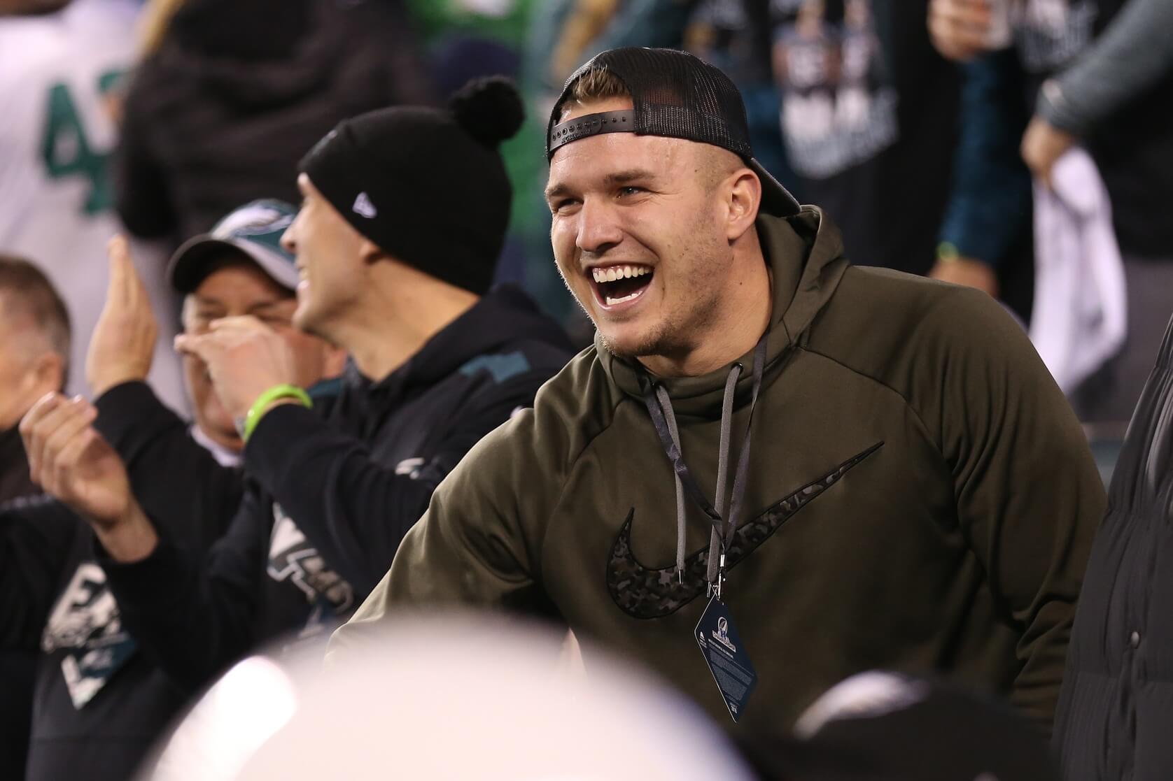 Mike Trout opens up on his relationship with Eagles QB Carson Wentz and  makes his Super Bowl prediction – Philly Sports