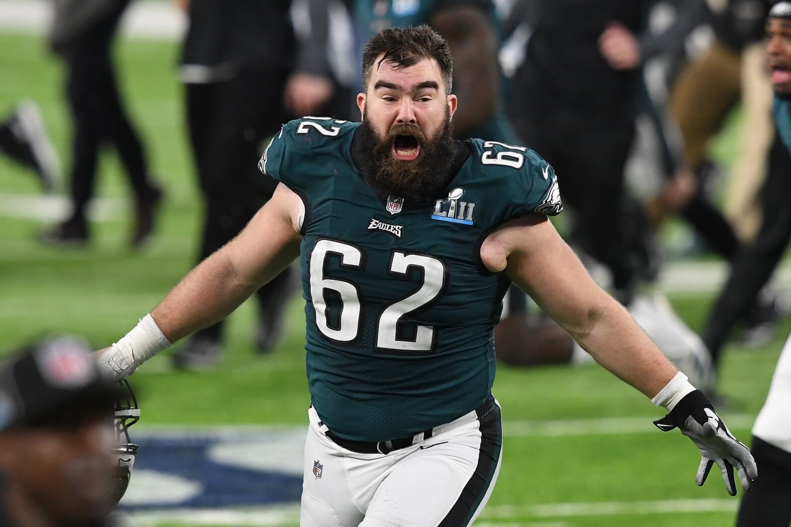 Jason Kelce Unloads On Mike Lombardi, Media At Eagles Super Bowl Parade 