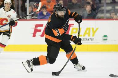 NHL: Calgary Flames at Philadelphia Flyers