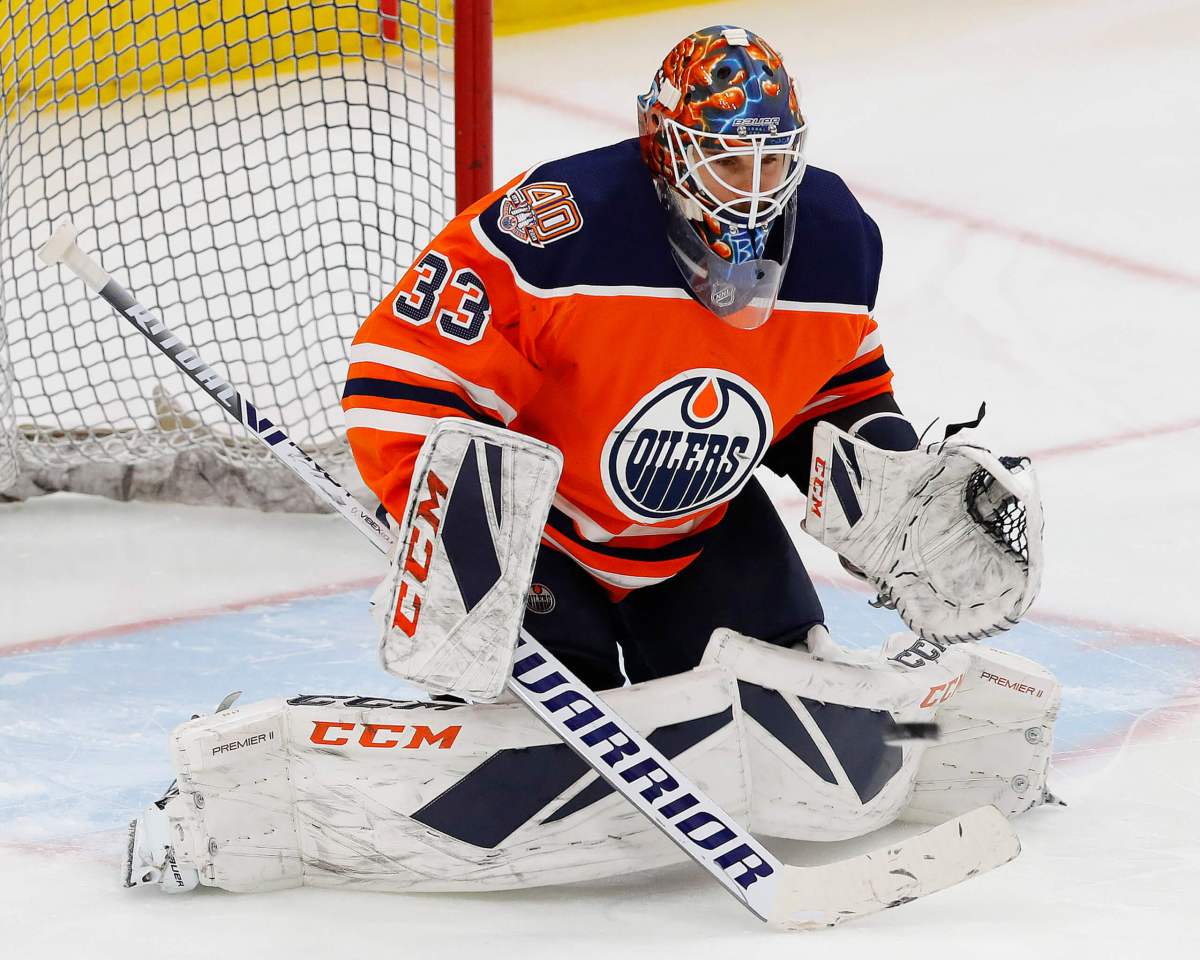 NHL: San Jose Sharks at Edmonton Oilers