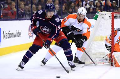 NHL: Philadelphia Flyers at Columbus Blue Jackets