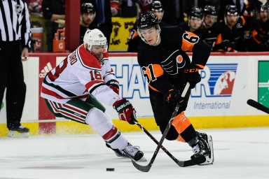 NHL: Philadelphia Flyers at New Jersey Devils