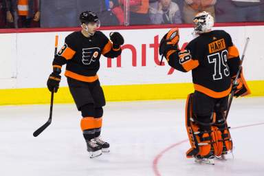 NHL: New York Islanders at Philadelphia Flyers