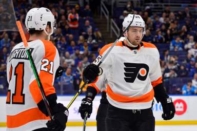 NHL: Philadelphia Flyers at St. Louis Blues