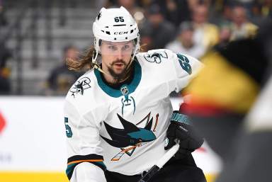 NHL: Stanley Cup Playoffs-San Jose Sharks at Vegas Golden Knights