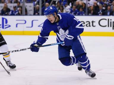 NHL: Stanley Cup Playoffs-Boston Bruins at Toronto Maple Leafs