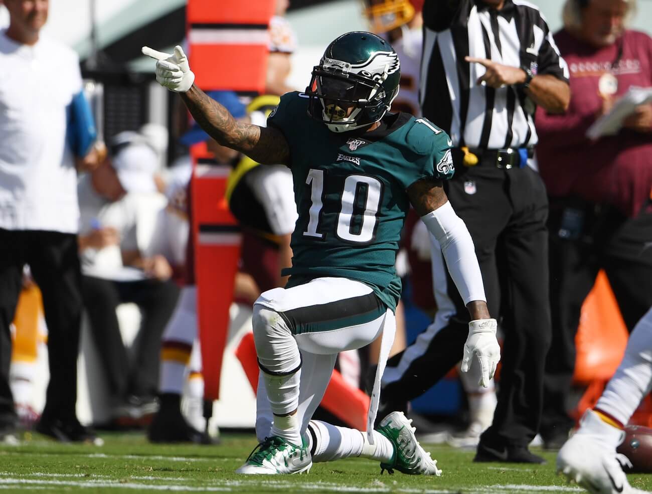 Without DeSean Jackson, Eagles struggling at wide receiver