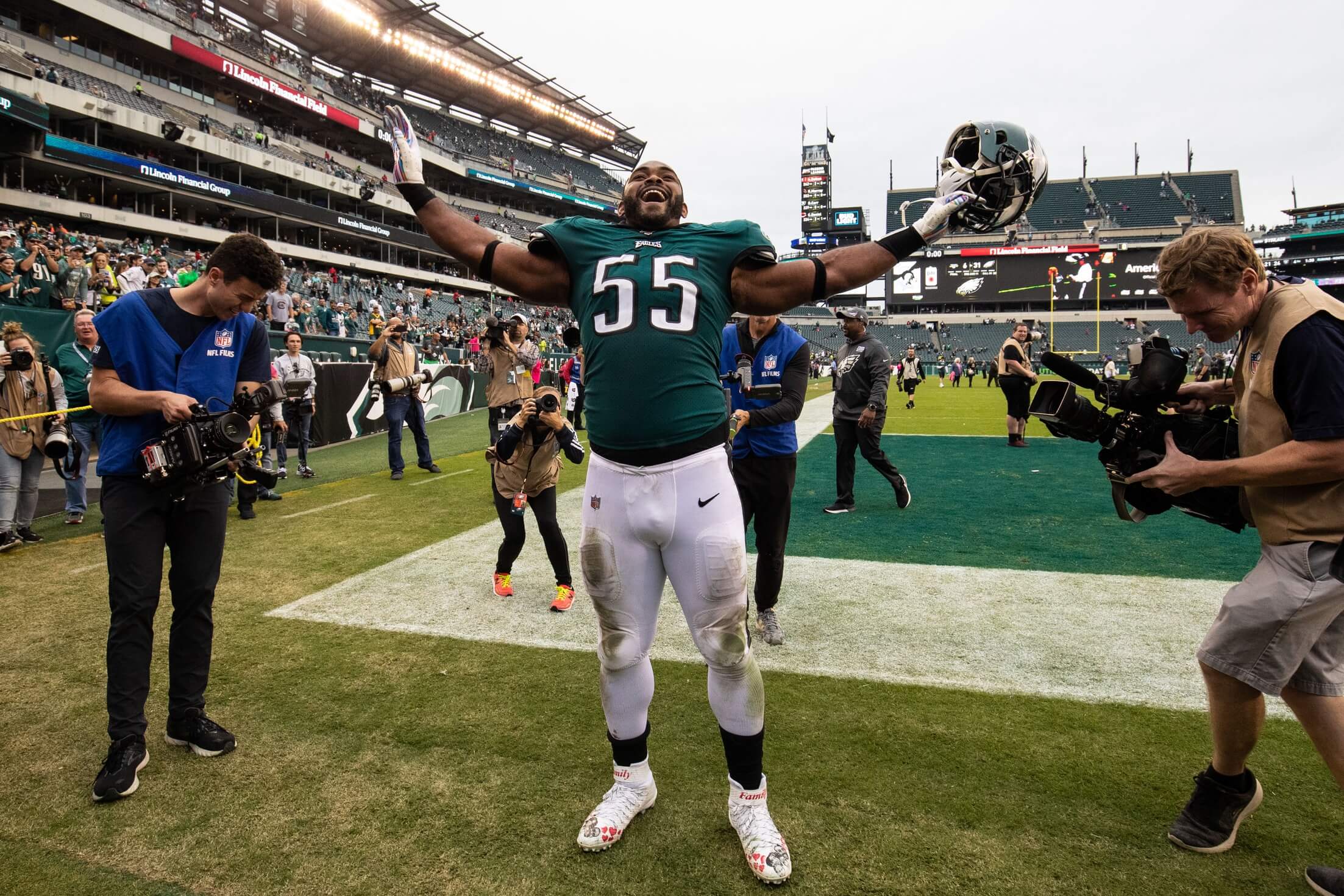 Brandon Graham on Eagles entering playoffs: 'I feel like we're in