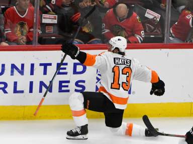 NHL: Philadelphia Flyers at Chicago Blackhawks