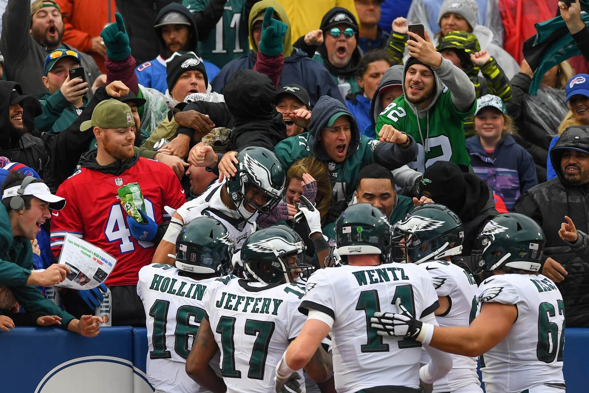 No One Likes Us - Philadelphia Eagles Fans at the Art Museum 