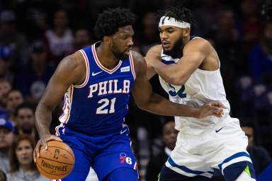 NBA: Minnesota Timberwolves at Philadelphia 76ers