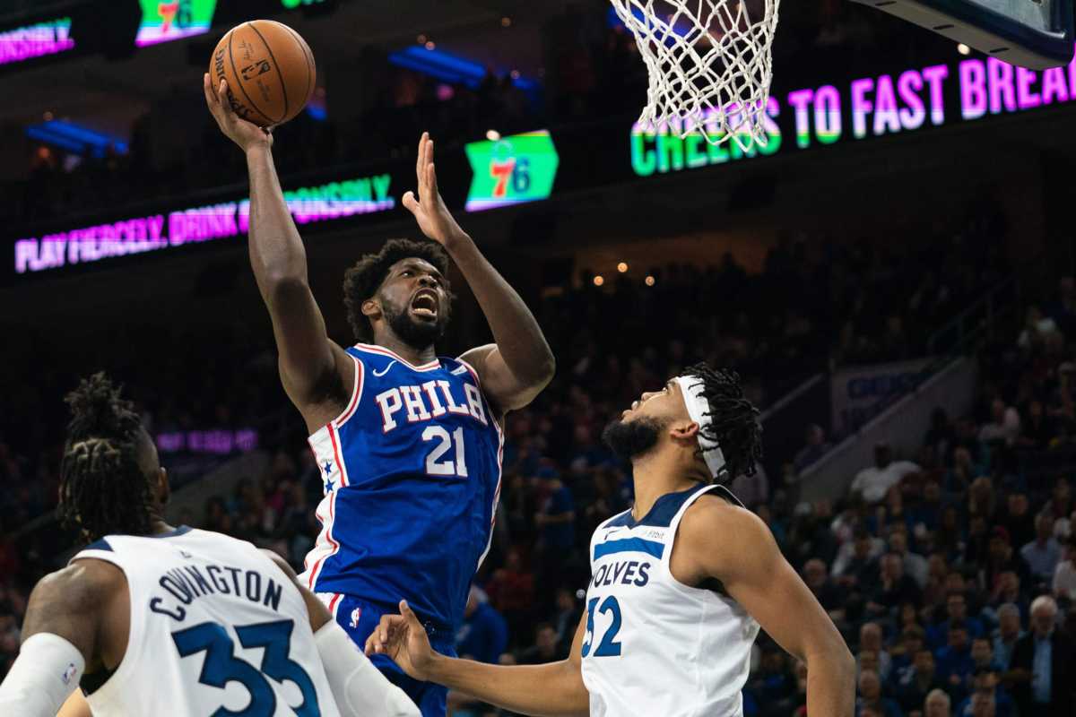 NBA: Minnesota Timberwolves at Philadelphia 76ers