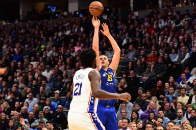 NBA: Philadelphia 76ers at Denver Nuggets