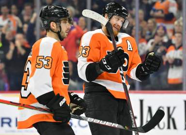 NHL: Columbus Blue Jackets at Philadelphia Flyers