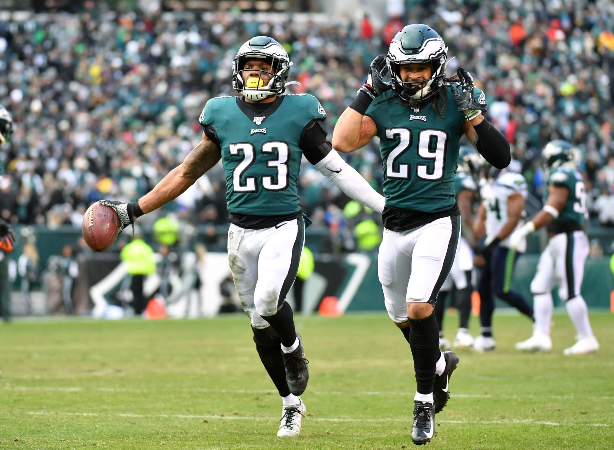 Former Eagles player Rodney McLeod continues to give back to