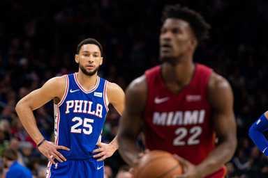 NBA: Miami Heat at Philadelphia 76ers