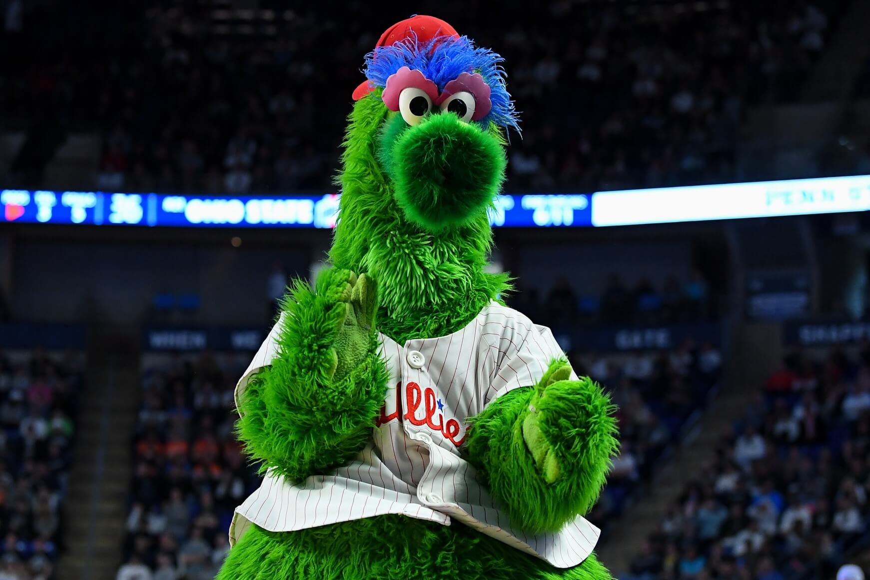 Phillies Sue To Keep Their 'Phanatic' Mascot In Philadelphia : NPR