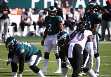 Eagles vs patriots