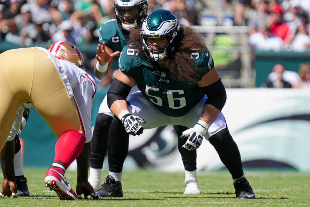 The Eagles' offensive line continues to be a position of strength – Philly  Sports