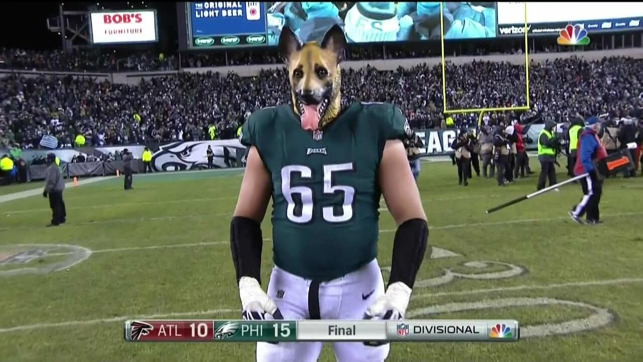 Lane Johnson's Dog Mask is Completely Out of Stock | Crossing Broad