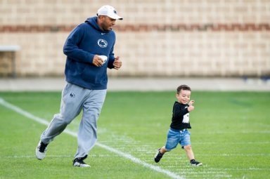 Penn St Practice Football