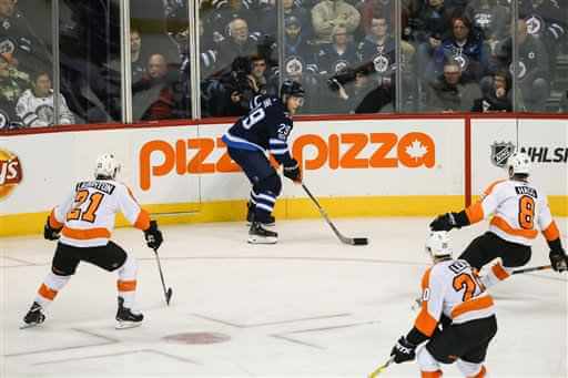 NHL: NOV 16 Flyers at Jets