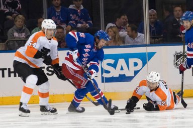 Scott Laughton, Greg Carey, Matt Beleskey