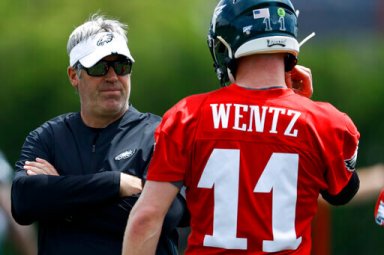 Doug Pederson, Carson Wentz