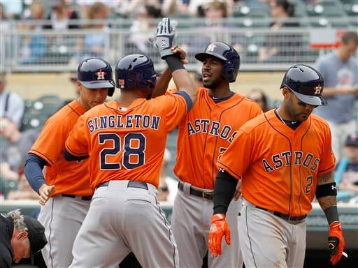 Jon Singleton, George Springer, Dexter Fowler, Jonathan Villar