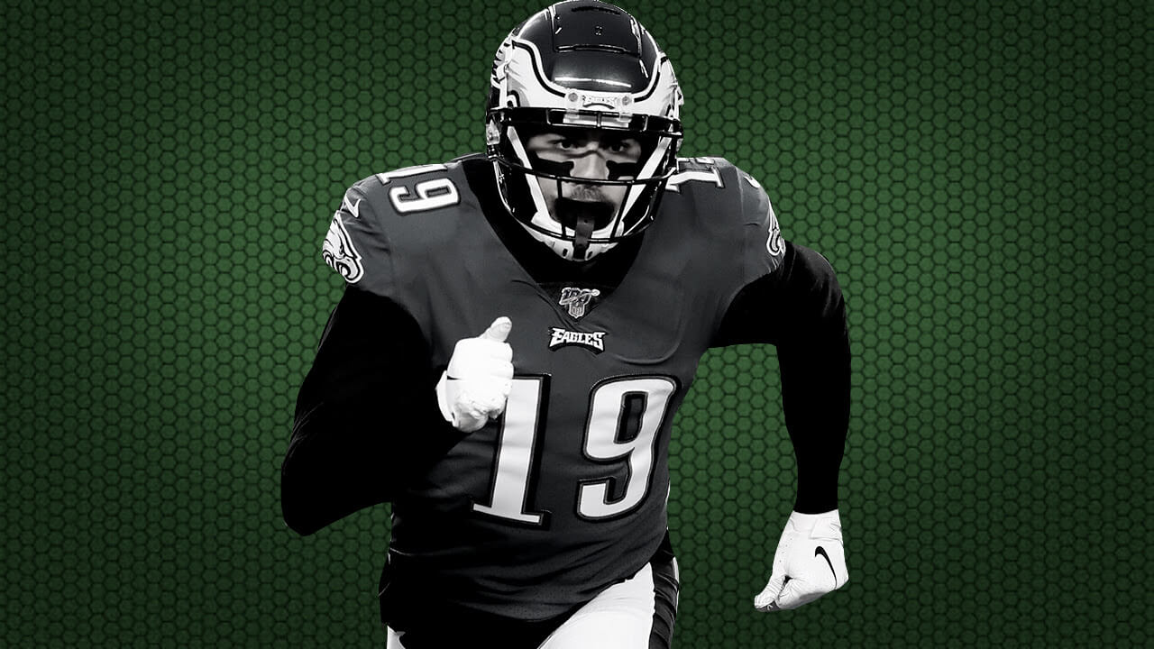 JJ Arcega-Whiteside was the Philadelphia Eagles' least valuable starter