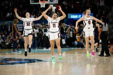 NCAA BASKETBALL: APR 03 Div I Women’s Championship – Connecticut Huskies v South Carolina Gamecocks