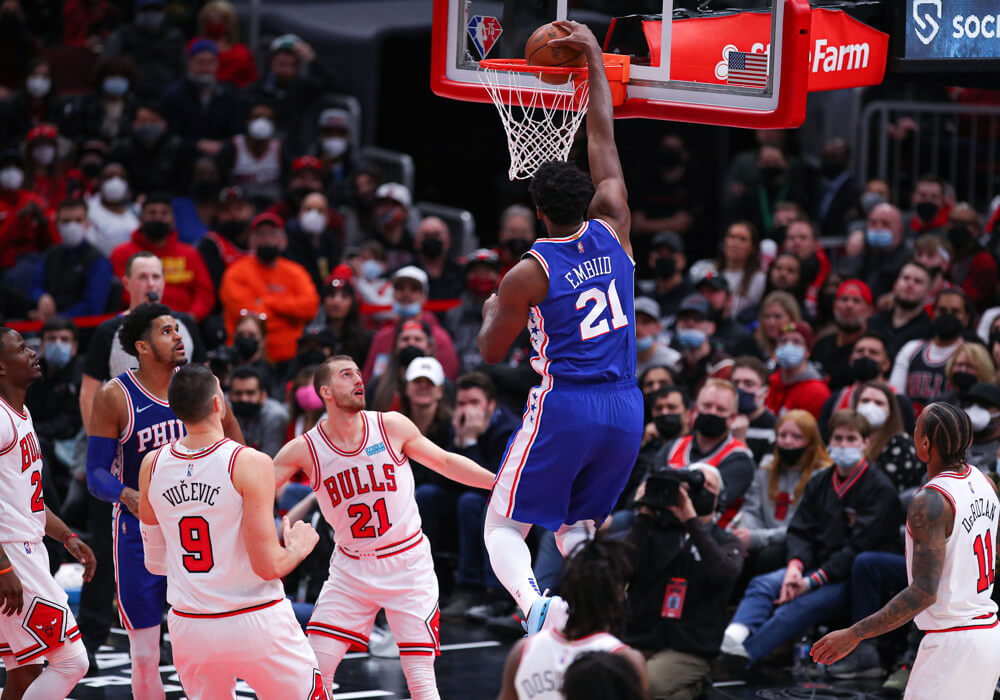 NBA: FEB 06 76ers at Bulls