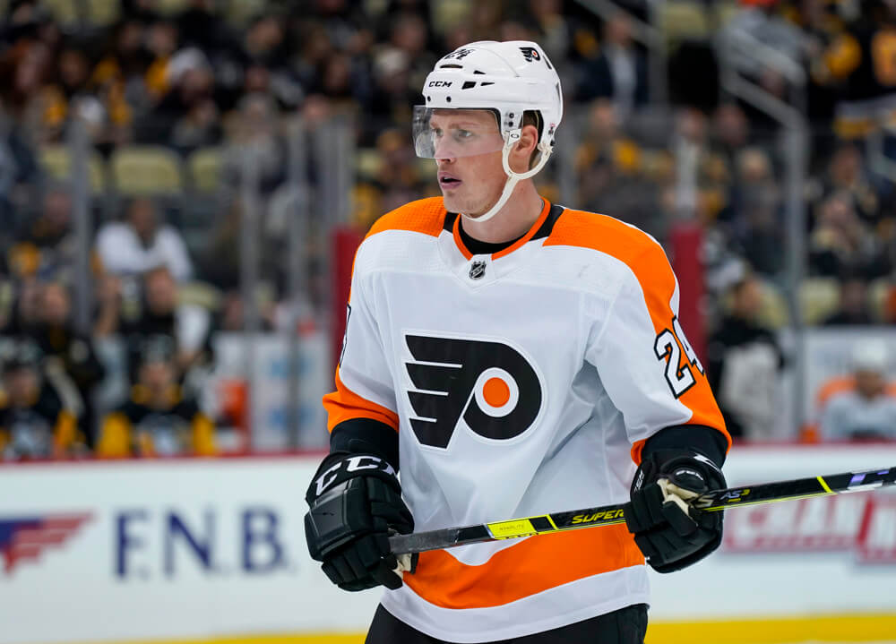 Kevin Hayes the NHL's 2022 Masterton Award Philadelphia Flyers' nominee